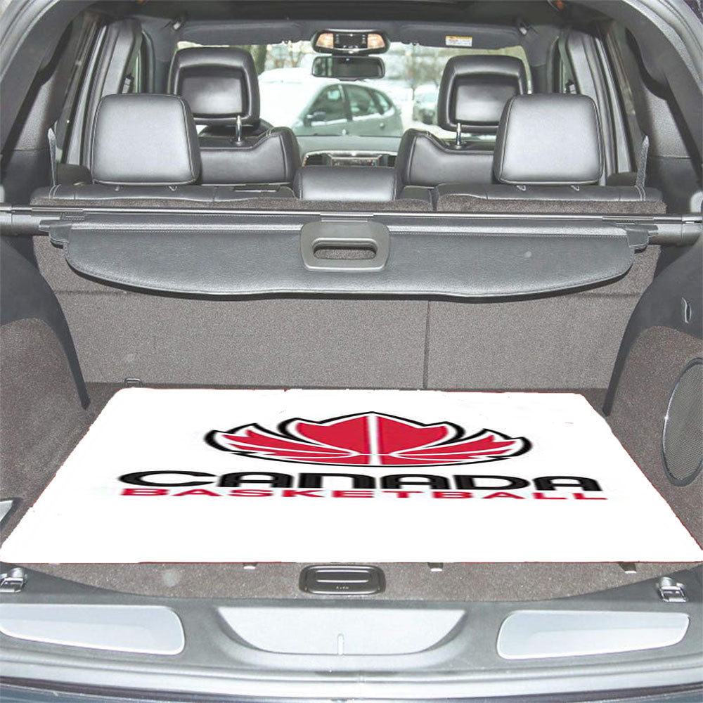 Canada Basketball Car Trunk Mat Non Slip