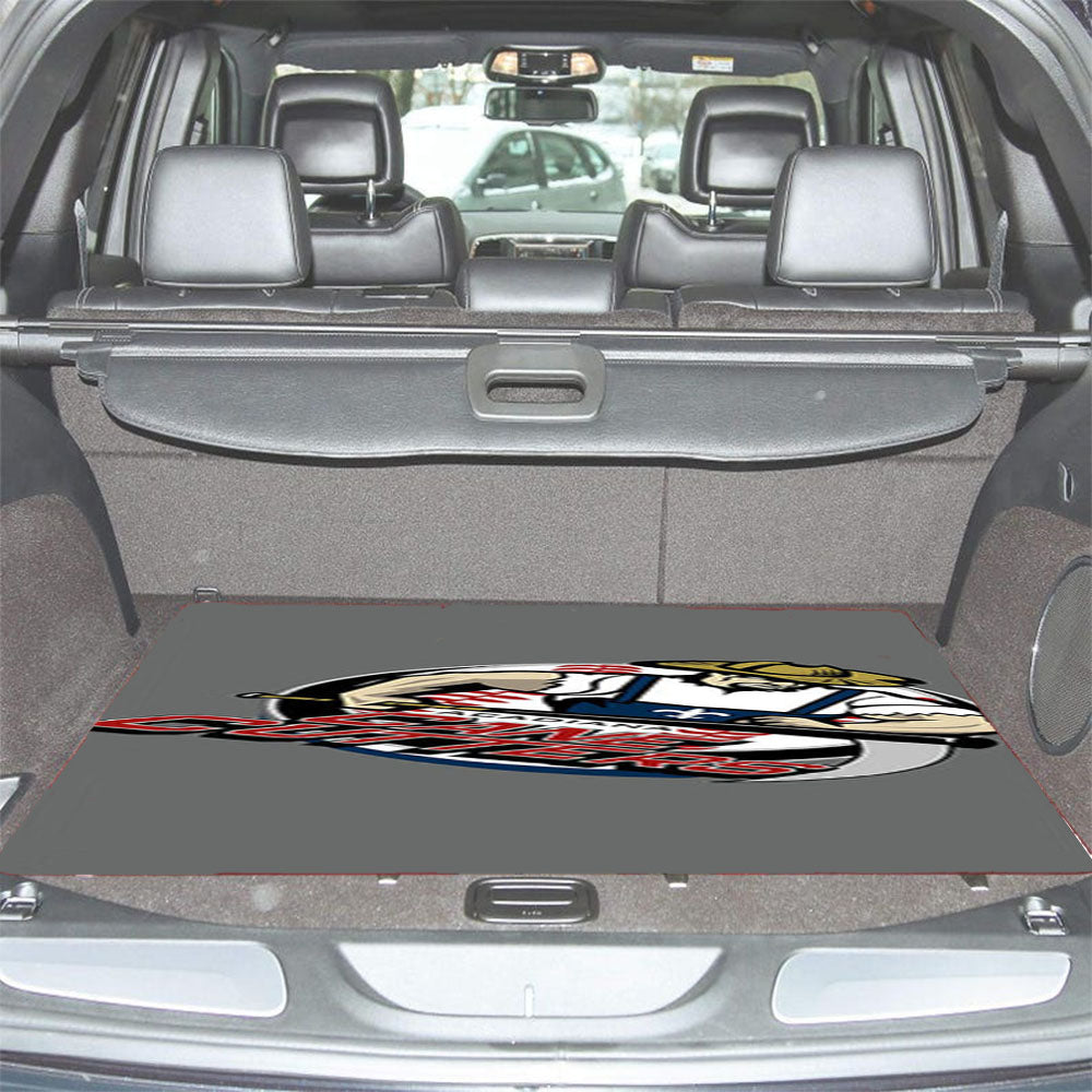 Cane Cutters Baseball Logo Gray Car Trunk Mat Non Slip
