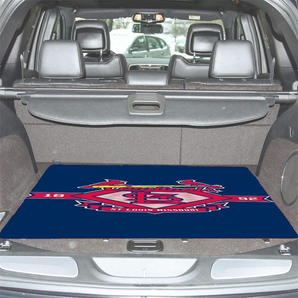 Cardinals Car Trunk Mat Non Slip