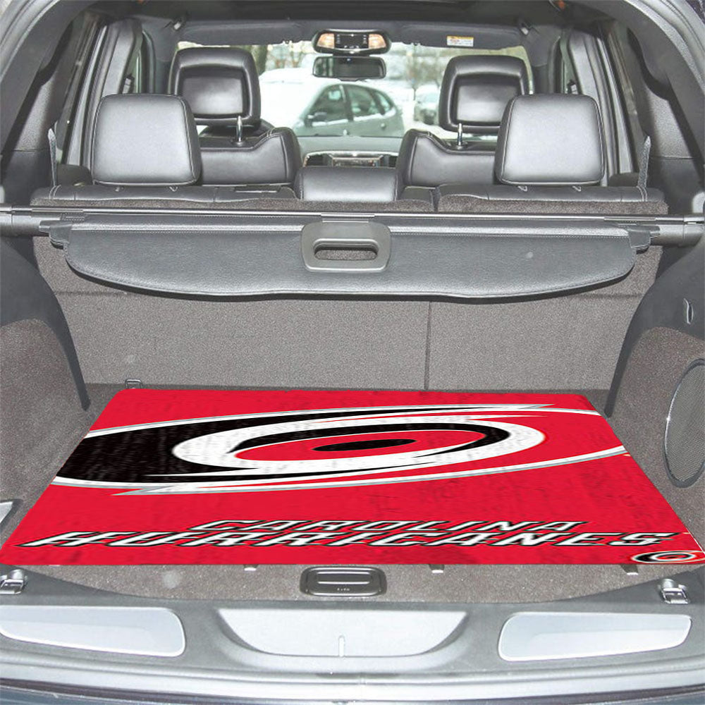 Carolina Hurricanes Logo Car Trunk Mat Non Slip