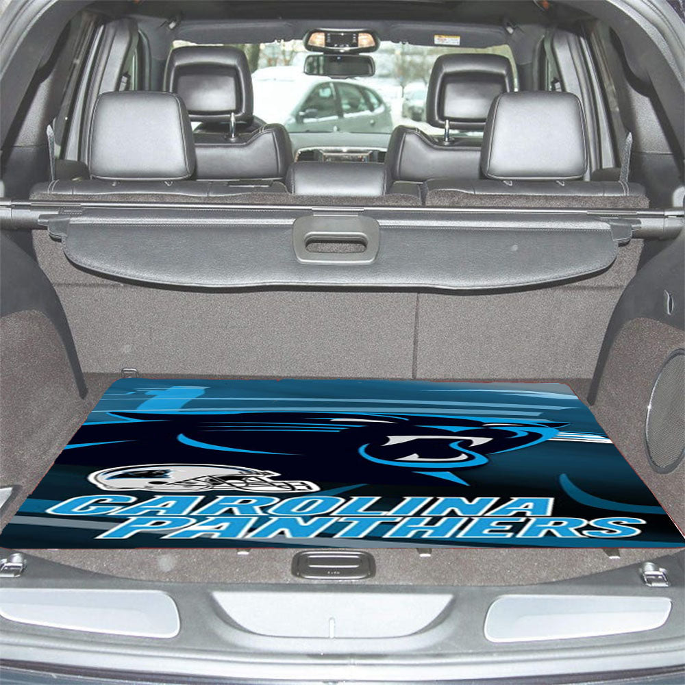 Carolina Panthers Car Trunk Mat Non Slip