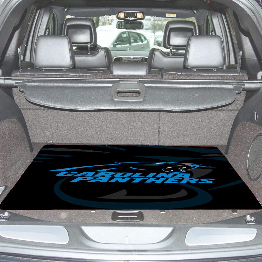 Carolina Panthers Logo Car Trunk Mat Non Slip