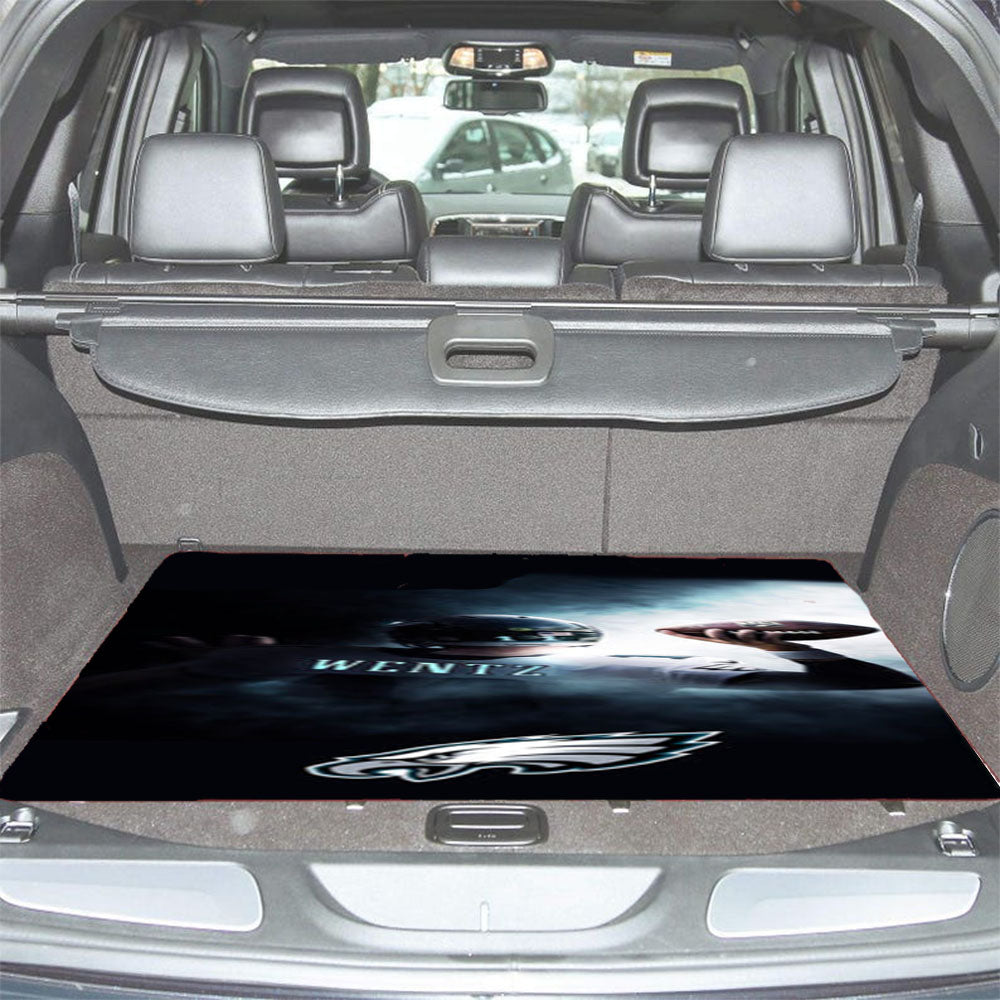 Carson Wentz Philadelphia Eagles Car Trunk Mat Non Slip