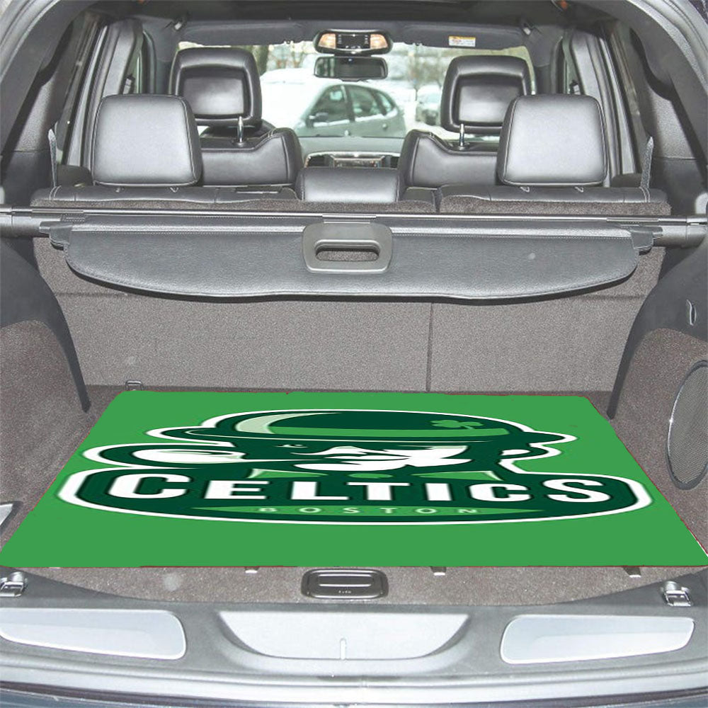 Celtics Car Trunk Mat Non Slip