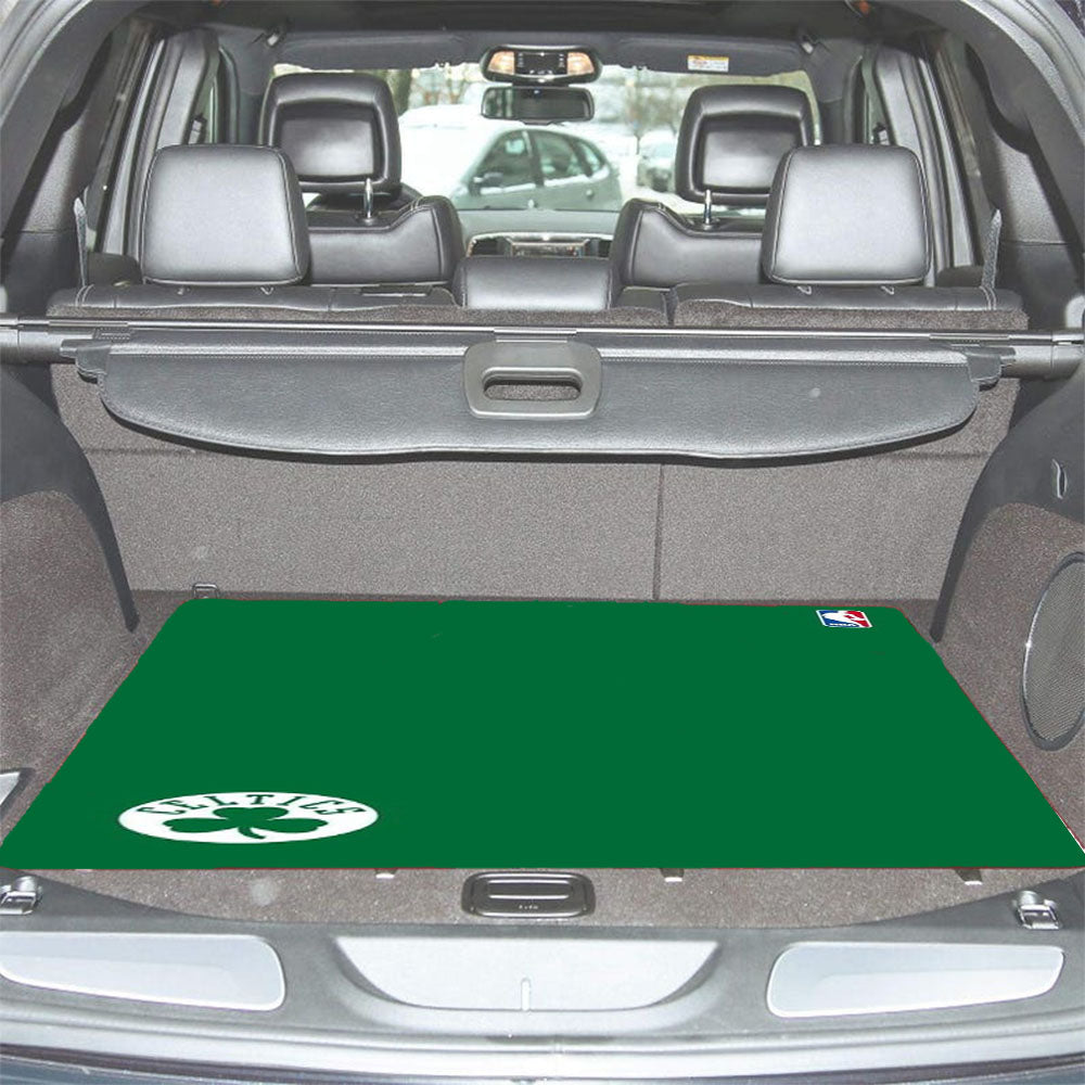 Celtics Nba Basketball Green Car Trunk Mat Non Slip