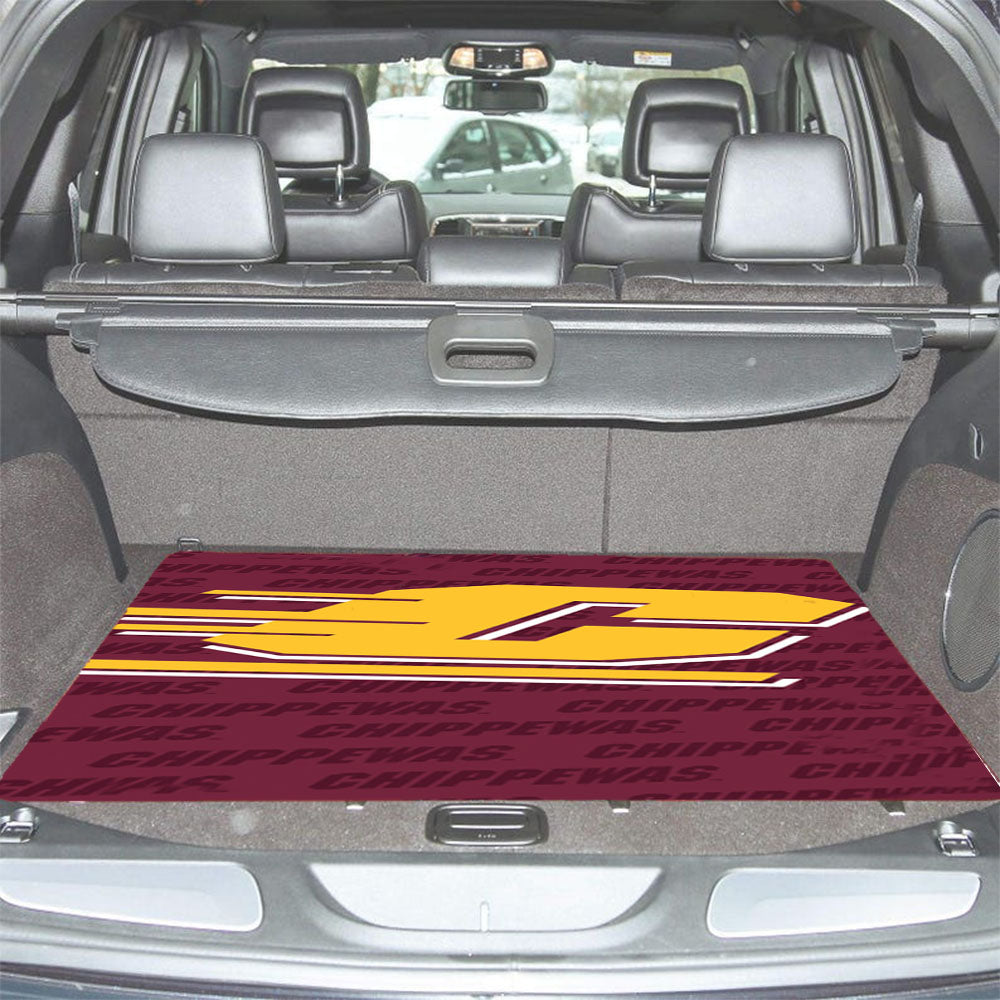 Central Michigan University Car Trunk Mat Non Slip