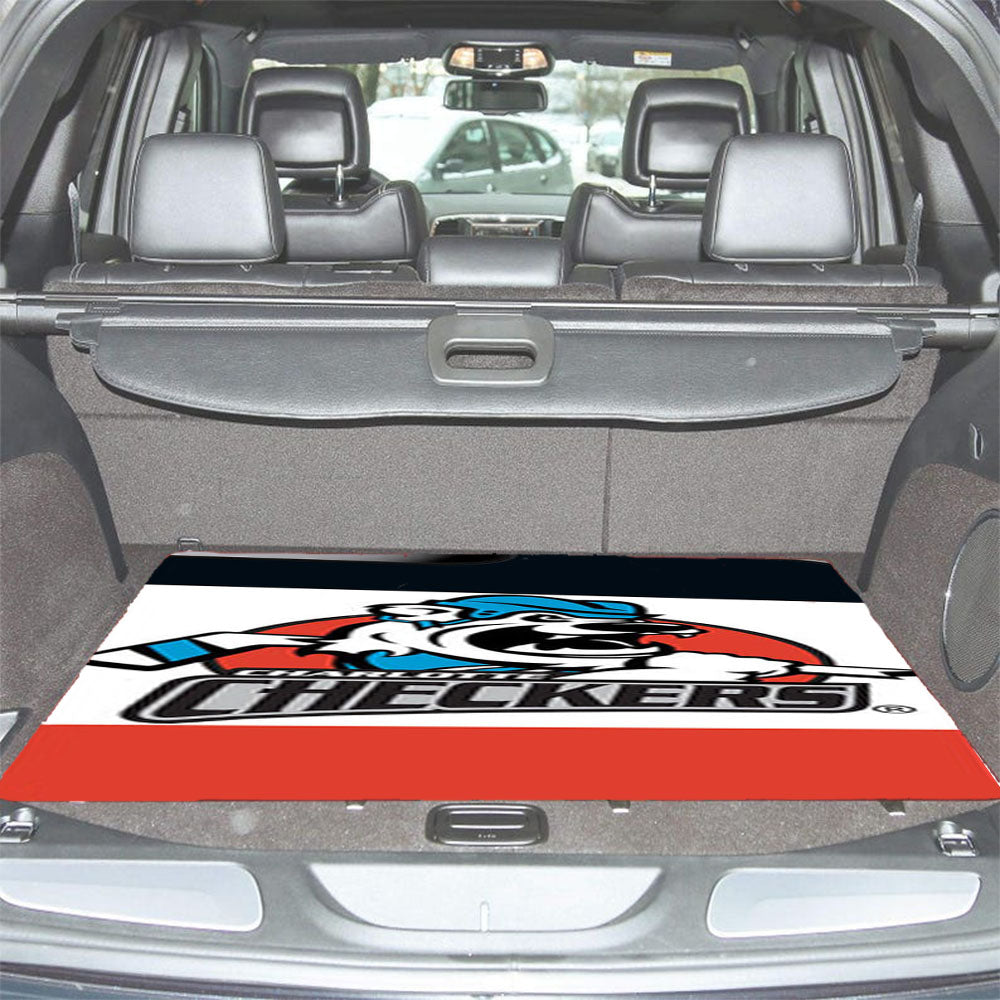 Charlotte Checkers Car Trunk Mat Non Slip