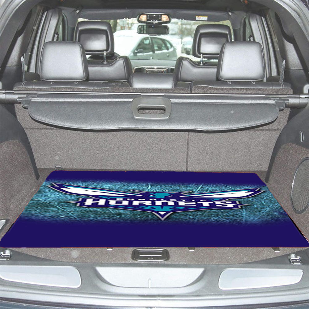 Charlotte Hornets Default Car Trunk Mat Non Slip