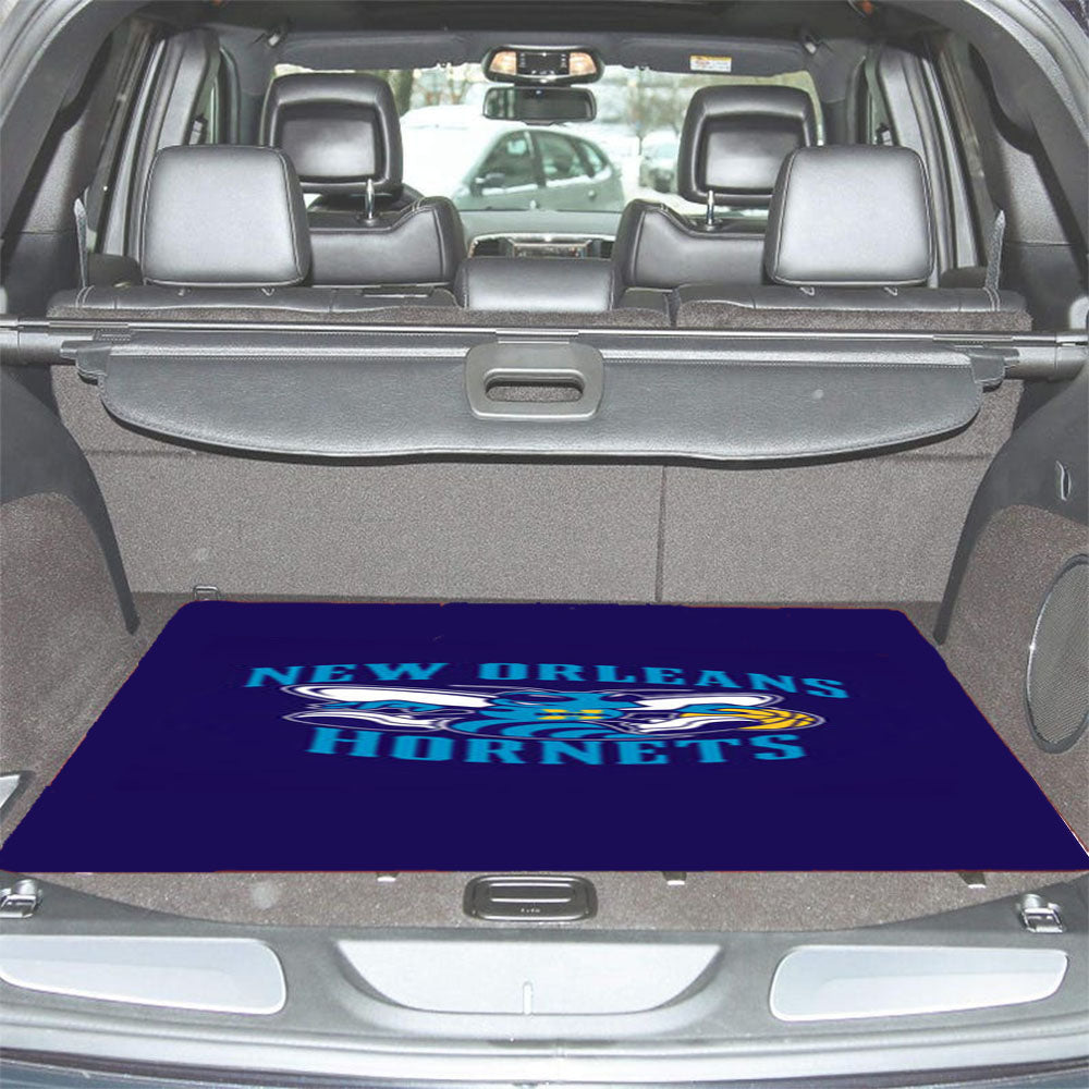 Charlotte Hornets Honey Bees Car Trunk Mat Non Slip