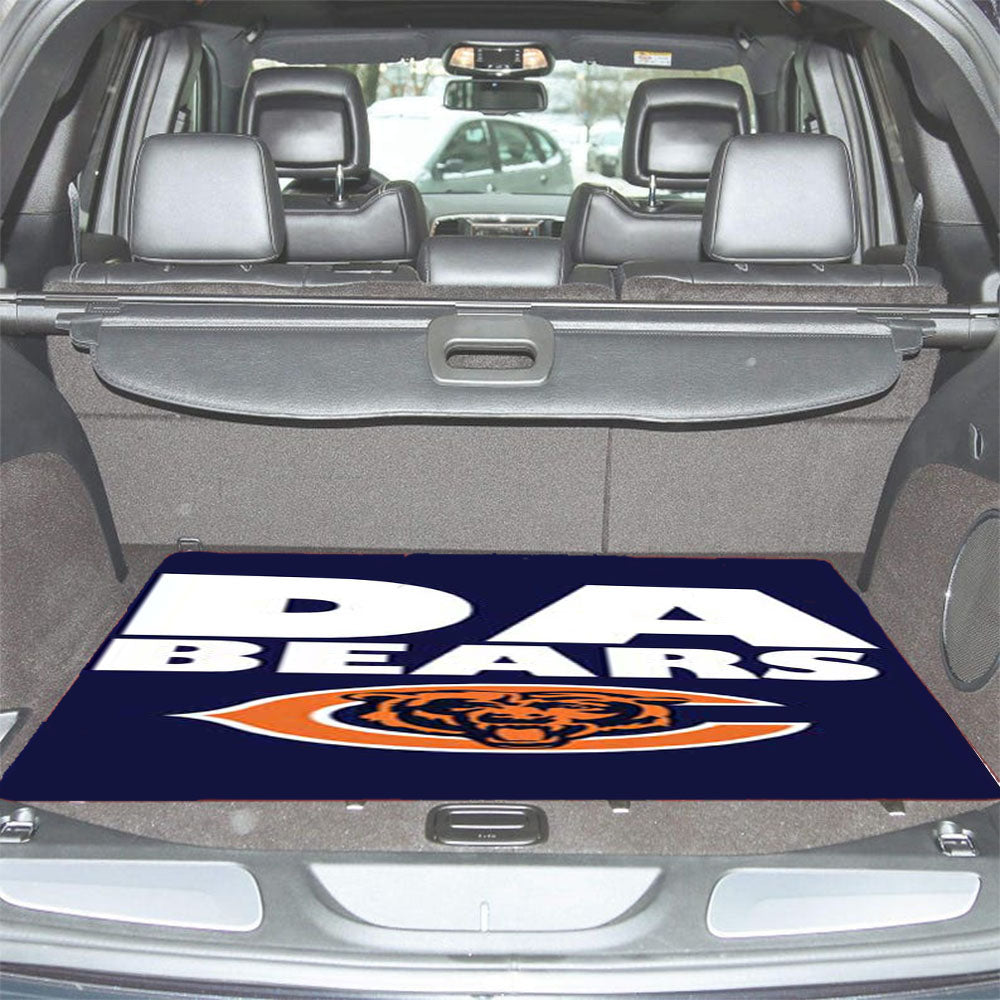 Chicago Bears Da Bears Car Trunk Mat Non Slip