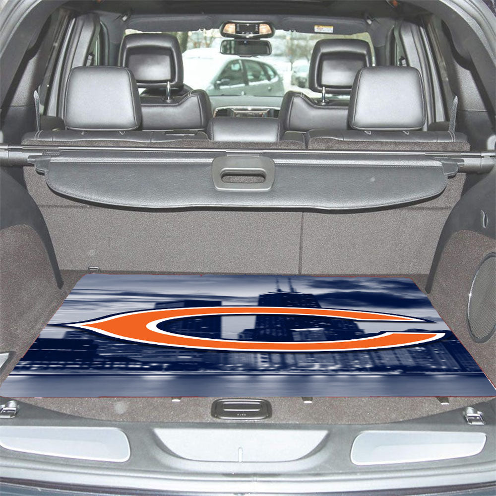 Chicago Bears Emblem Car Trunk Mat Non Slip