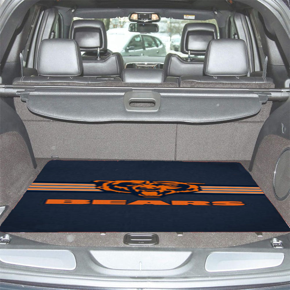 Chicago Bears Nfl Car Trunk Mat Non Slip