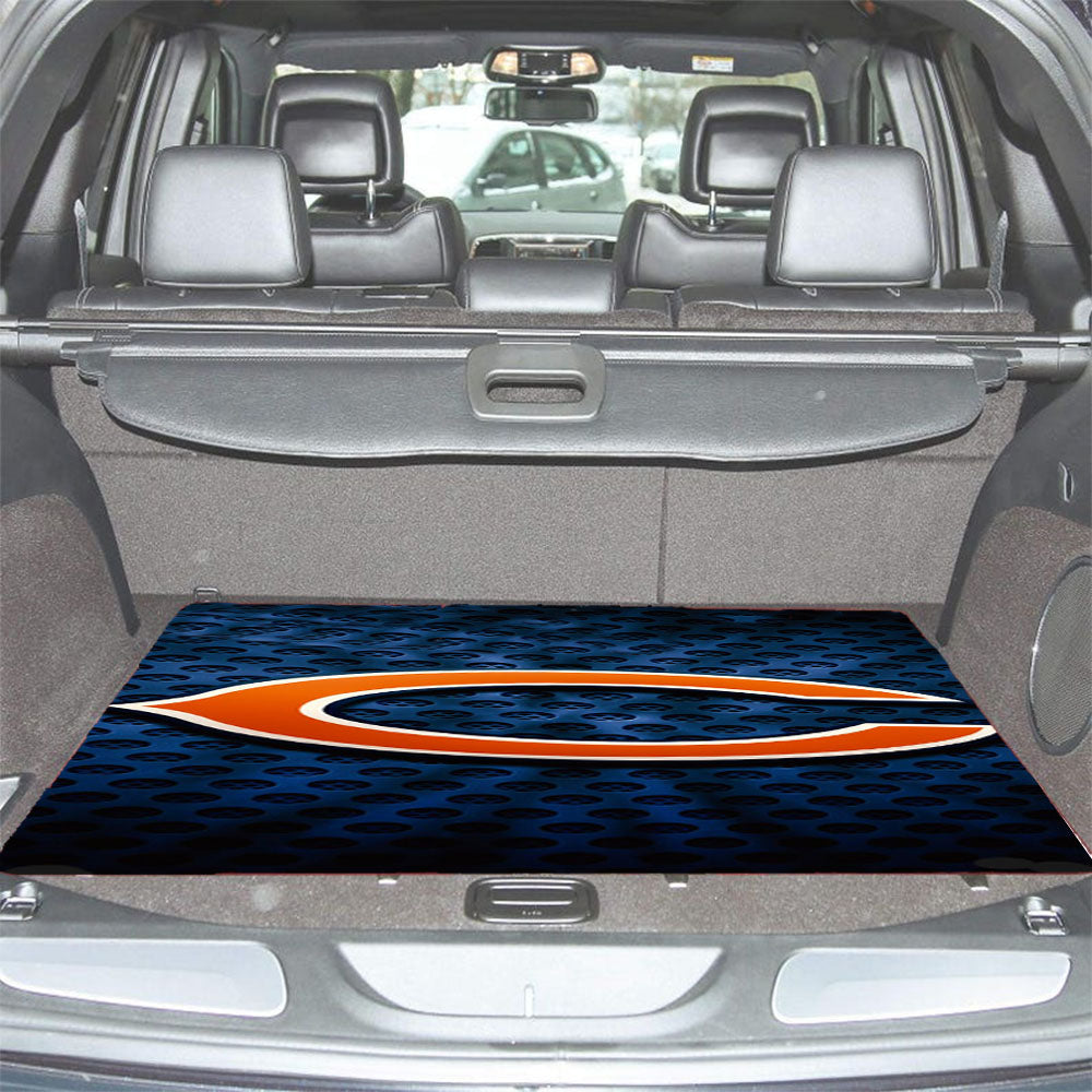 Chicago Bears Symbol Car Trunk Mat Non Slip