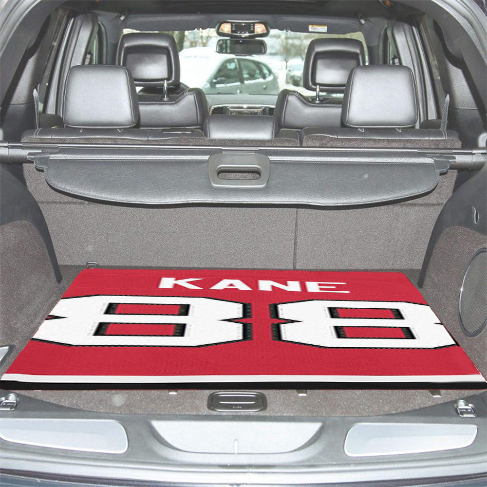 Chicago Blackhawks Jersey Car Trunk Mat Non Slip