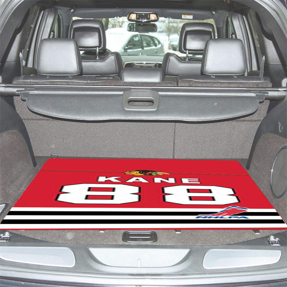 Chicago Blackhawks Kane Jersey Car Trunk Mat Non Slip