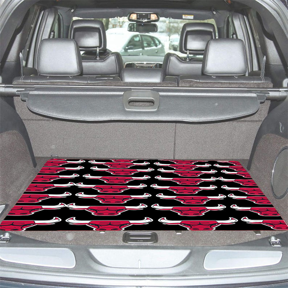 Chicago Bulls Basket Ball Car Trunk Mat Non Slip