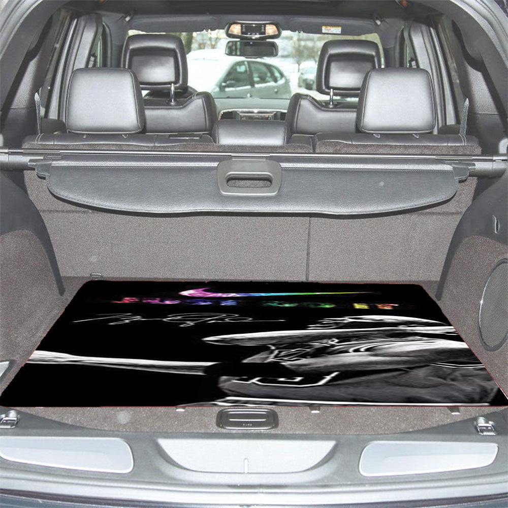 Chicago Bulls Jordan Glitter Car Trunk Mat Non Slip