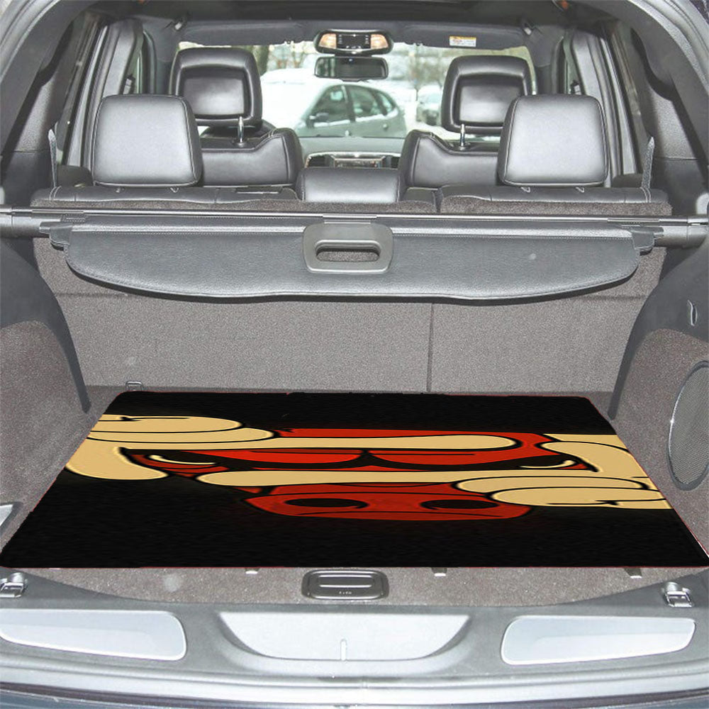 Chicago Bulls Mickey Car Trunk Mat Non Slip