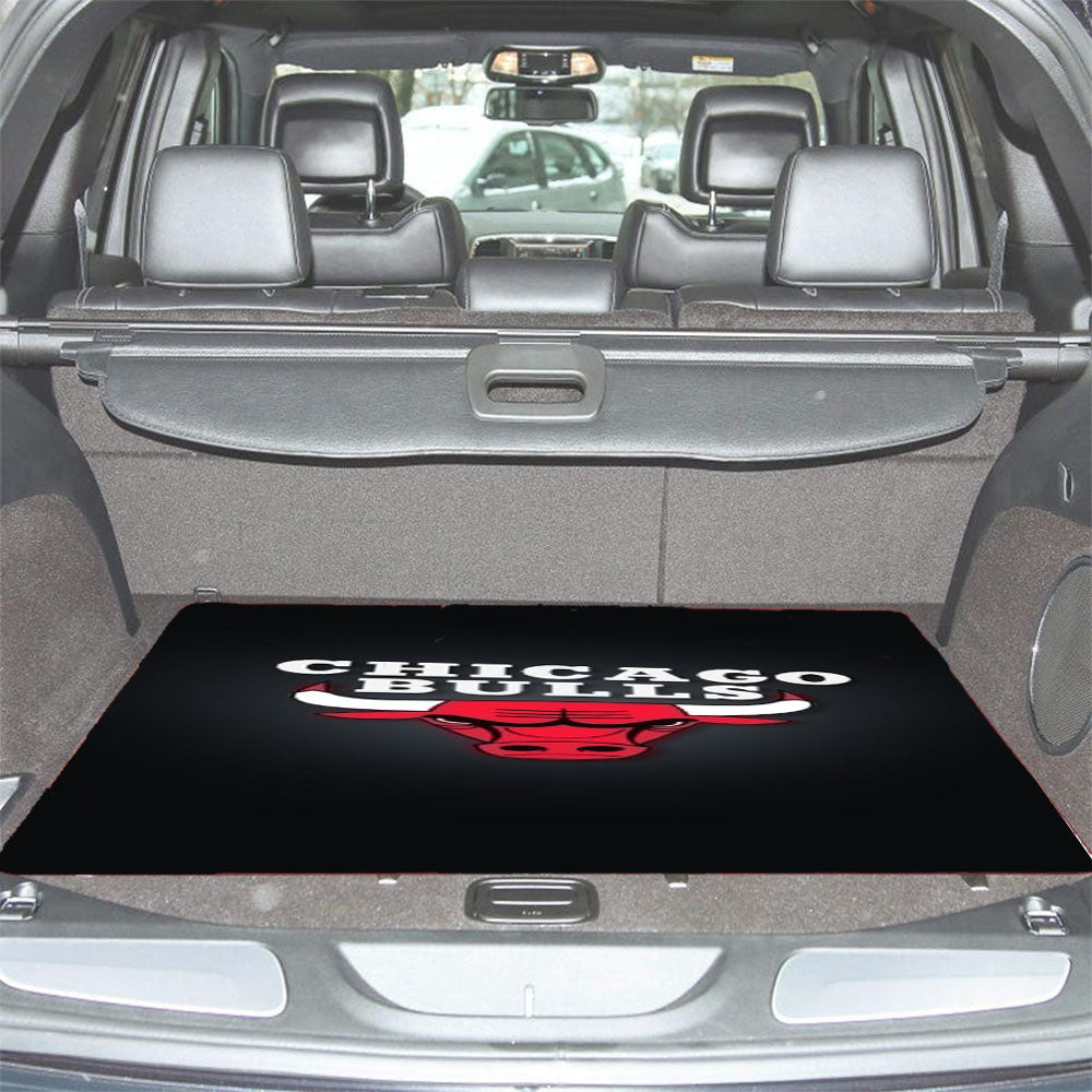 Chicago Bulls Wallpaper Car Trunk Mat Non Slip