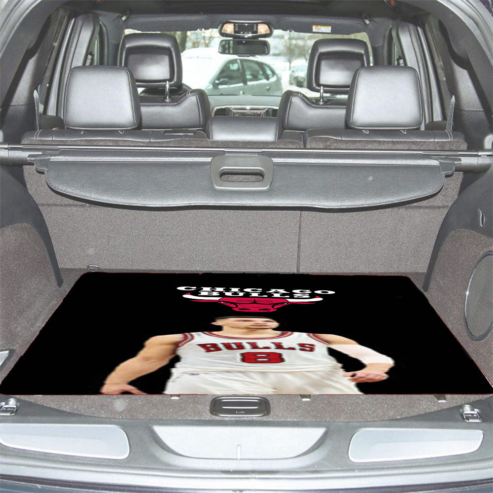 Chicago Bulls Zach Lavine Car Trunk Mat Non Slip