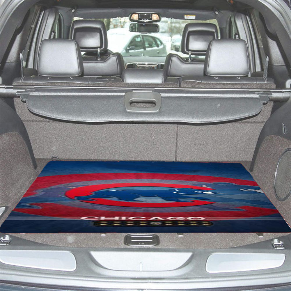 Chicago Cubs Car Trunk Mat Non Slip