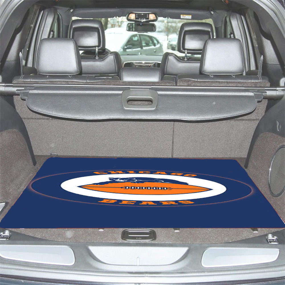 Chicago Cubs 4 Car Trunk Mat Non Slip