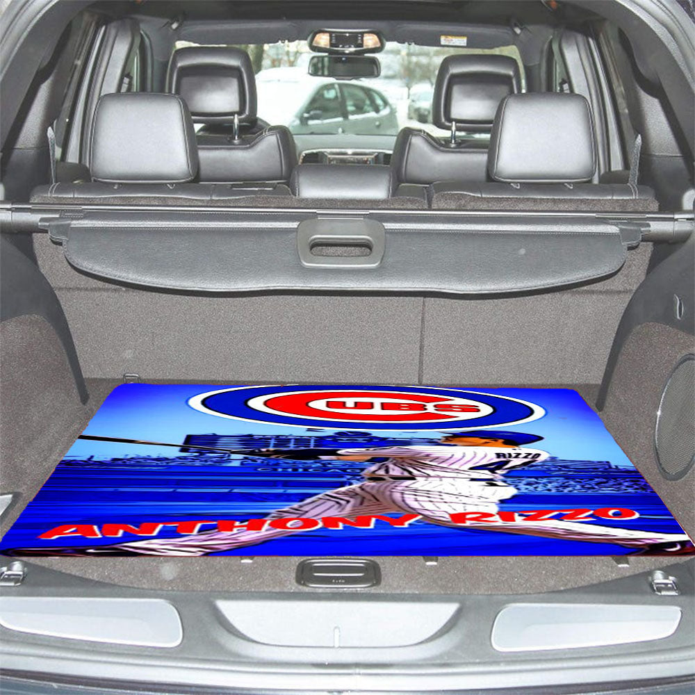 Chicago Cubs Anthony Rizzo Car Trunk Mat Non Slip
