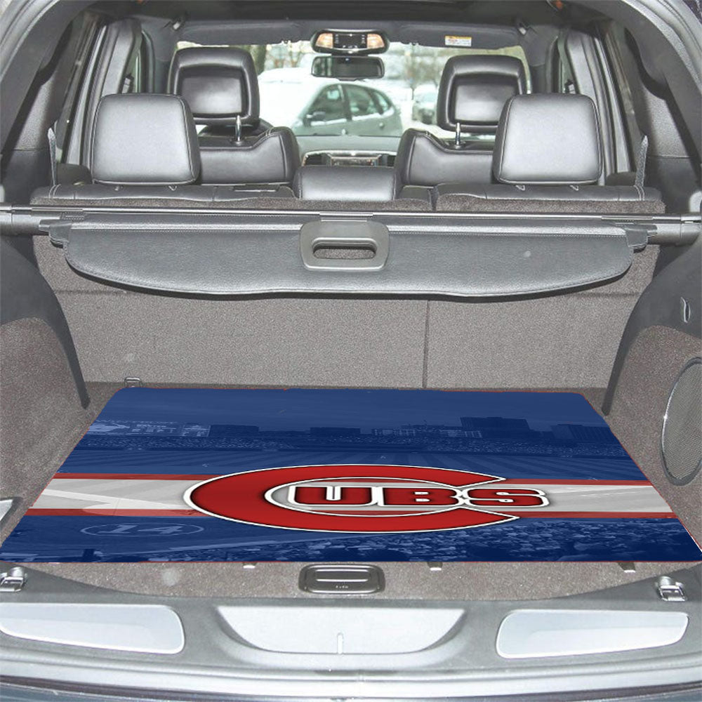 Chicago Cubs Atmosphere Car Trunk Mat Non Slip