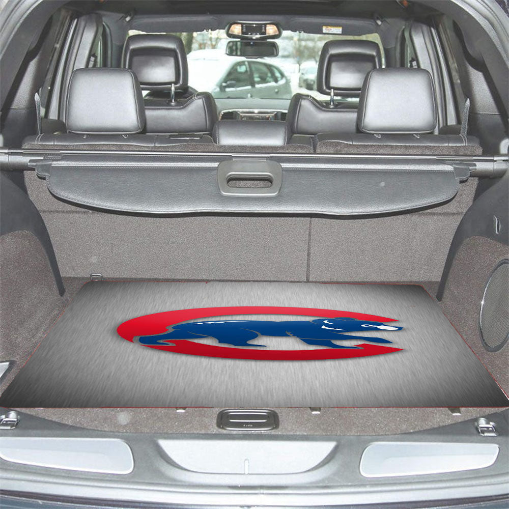 Chicago Cubs Bear M Car Trunk Mat Non Slip