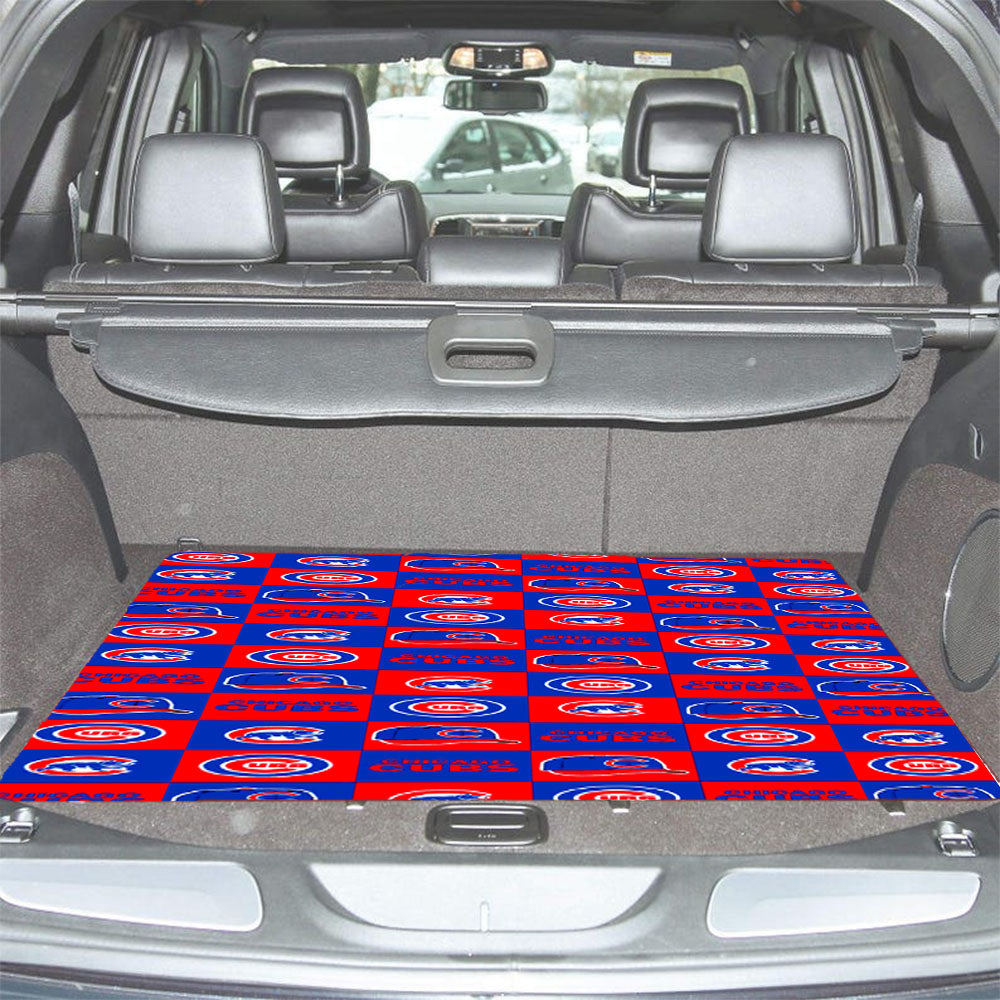 Chicago Cubs Caps Logo Car Trunk Mat Non Slip