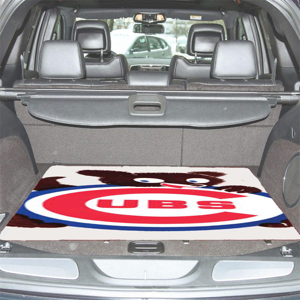 Chicago Cubs Cute Logo Car Trunk Mat Non Slip