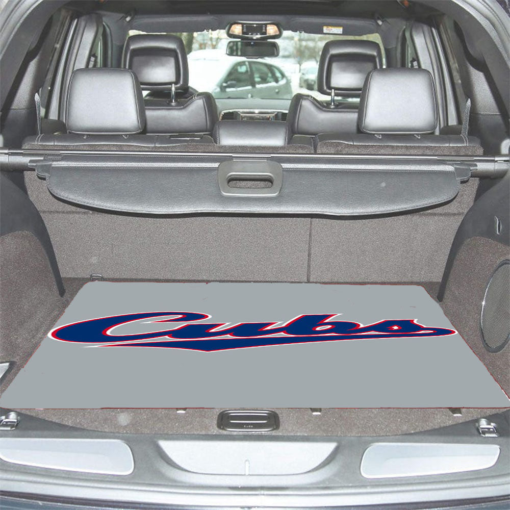 Chicago Cubs Font Car Trunk Mat Non Slip
