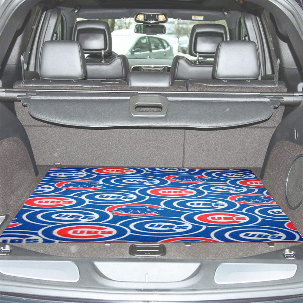 Chicago Cubs Full Pattern Car Trunk Mat Non Slip