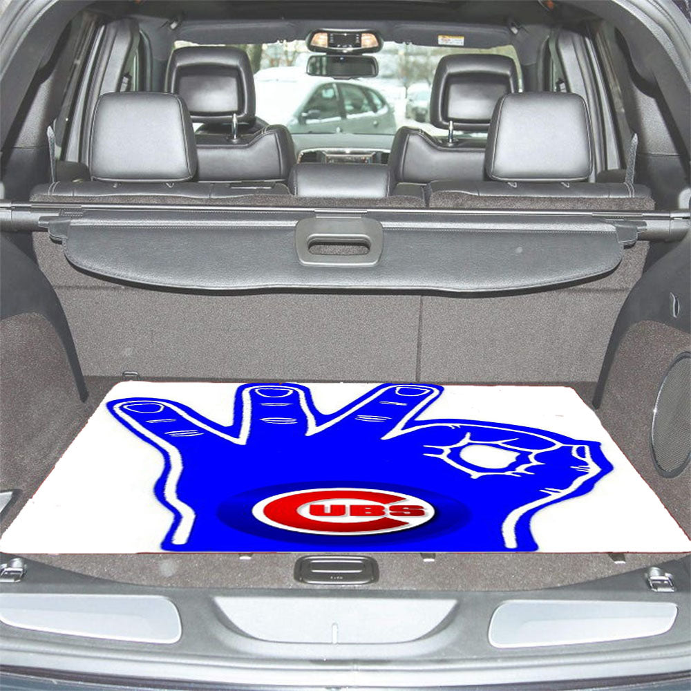 Chicago Cubs Hand Oke Car Trunk Mat Non Slip