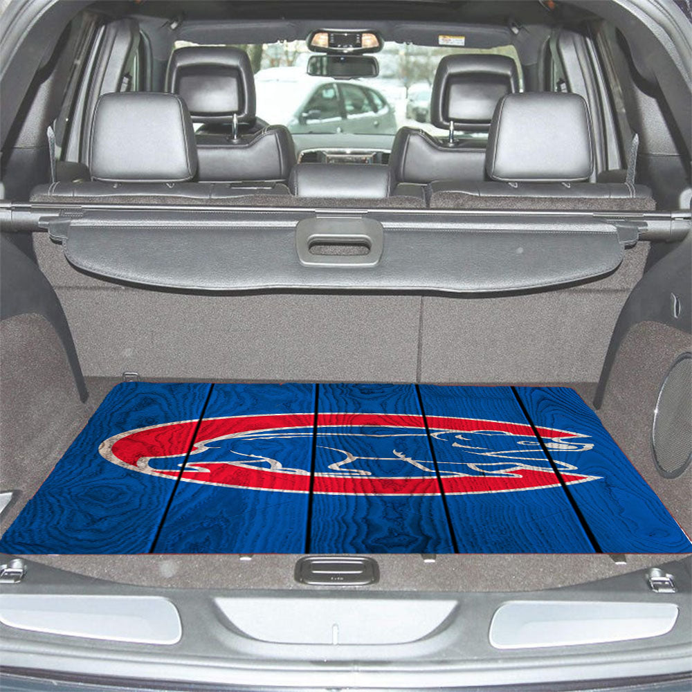 Chicago Cubs Home Baseball Car Trunk Mat Non Slip