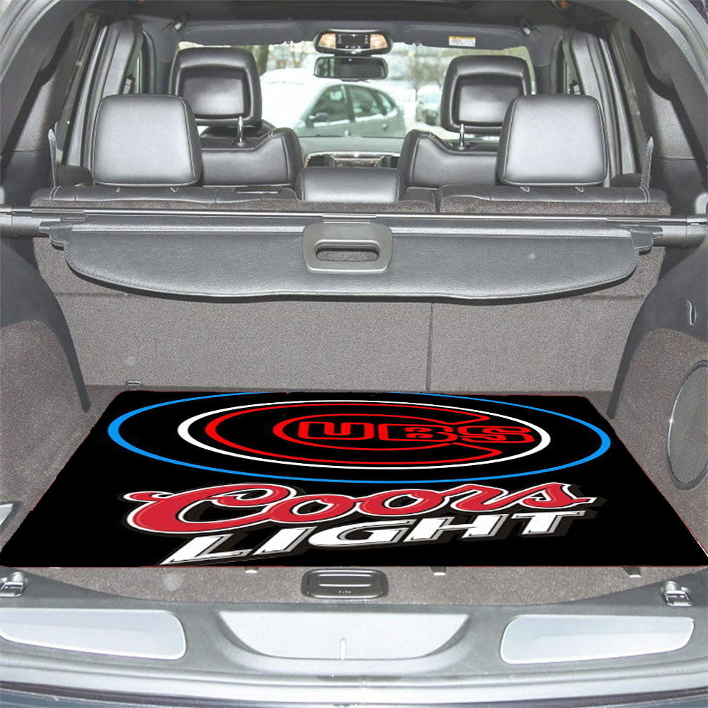 Chicago Cubs Light House Car Trunk Mat Non Slip