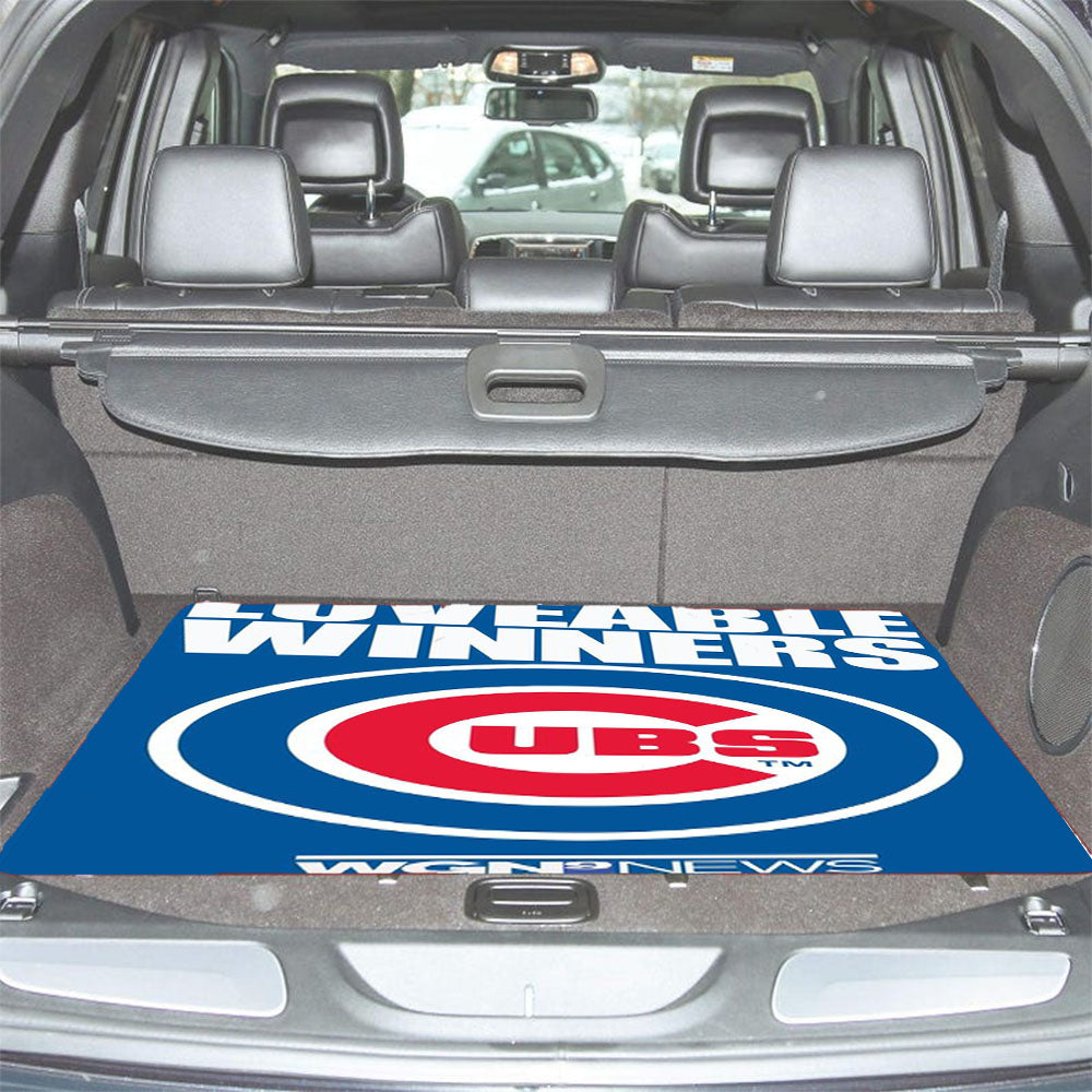 Chicago Cubs Loveable Winner Car Trunk Mat Non Slip