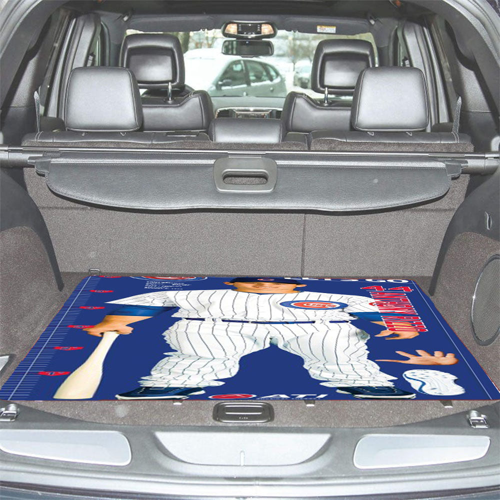 Chicago Cubs Player Car Trunk Mat Non Slip