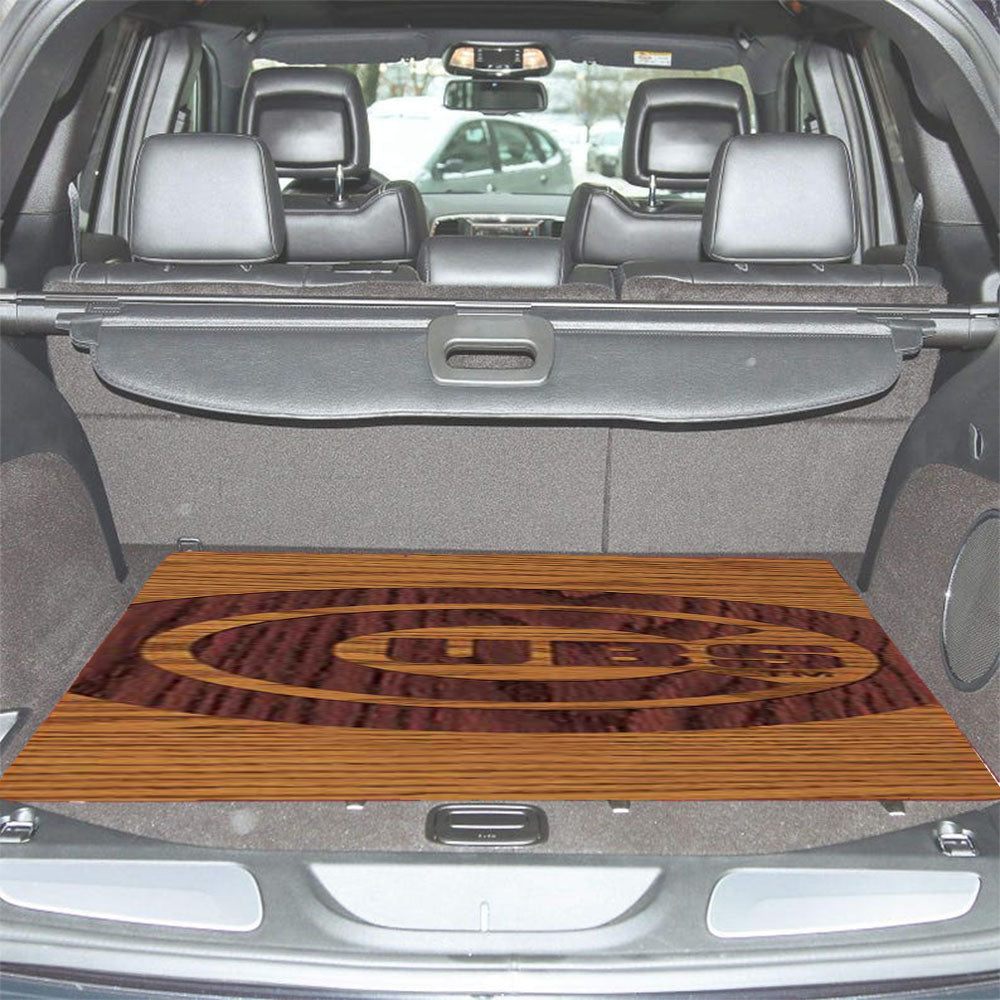 Chicago Cubs Woodcut Car Trunk Mat Non Slip