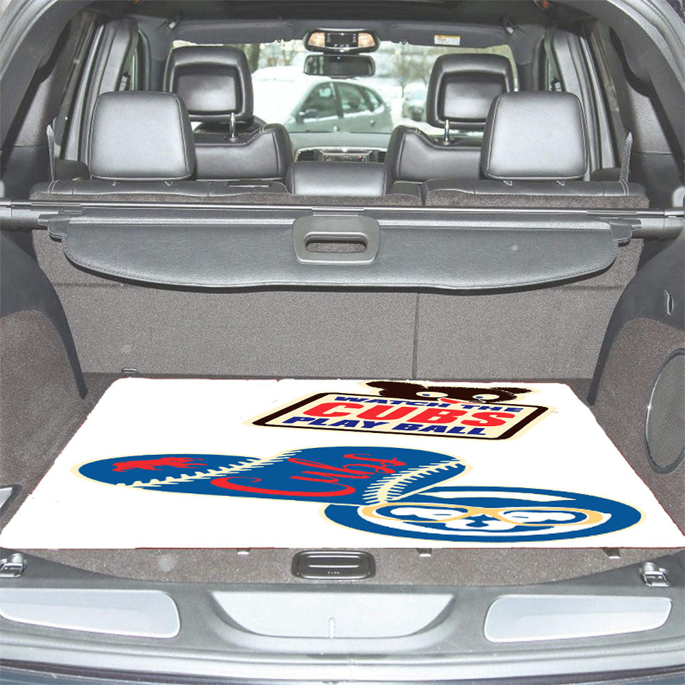Chicago Watch The Cubs Baseball Car Trunk Mat Non Slip
