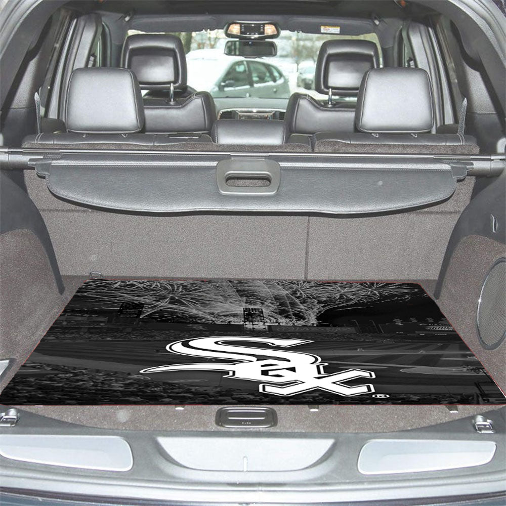 Chicago White Sox Stadium Logo Car Trunk Mat Non Slip