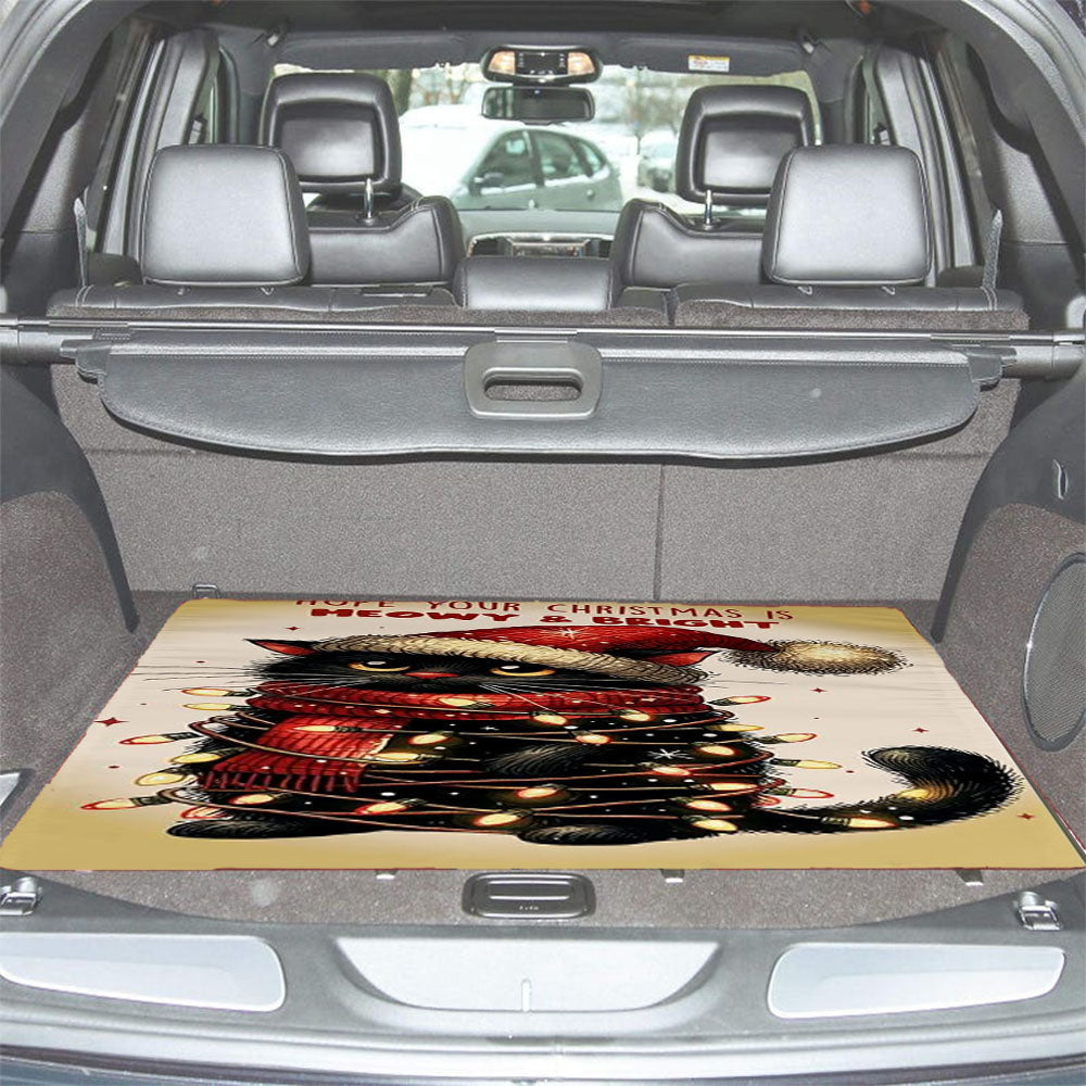 Christmas Car Trunk Mat Non Slip