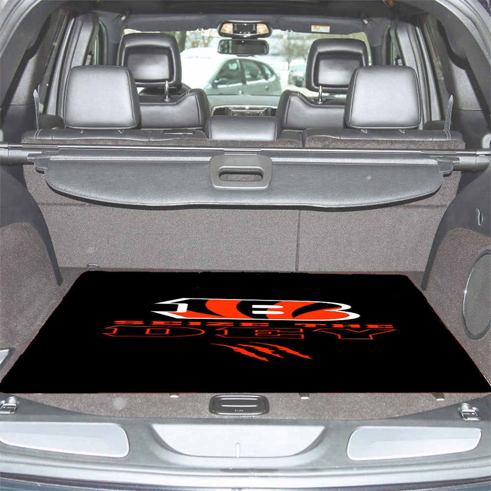 Cincinnati Bengals Seize Dey Car Trunk Mat Non Slip
