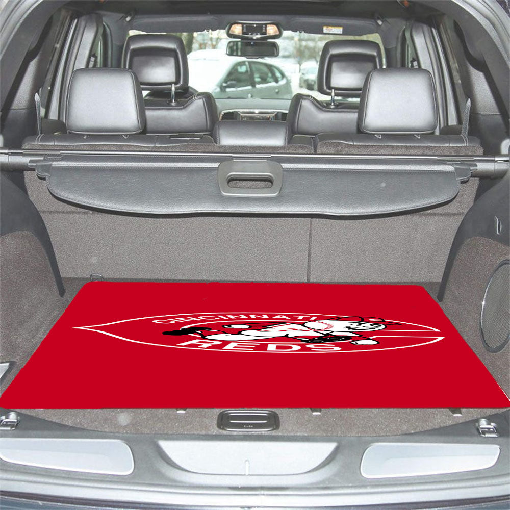 Cincinnati Red Logo Car Trunk Mat Non Slip