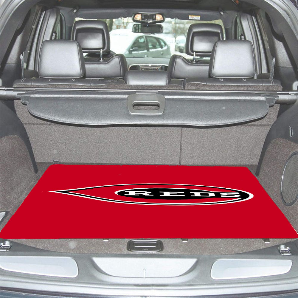 Cincinnati Red Logo 2 Car Trunk Mat Non Slip