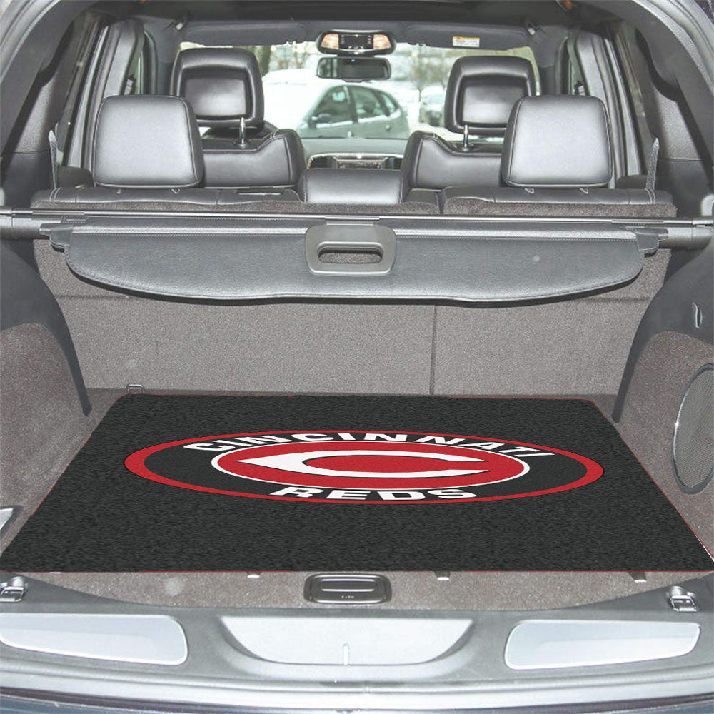 Cincinnati Reds Mug Car Trunk Mat Non Slip