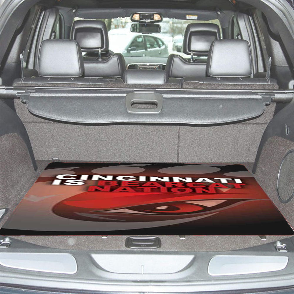 Cinncinnati Bearcats Nation Car Trunk Mat Non Slip