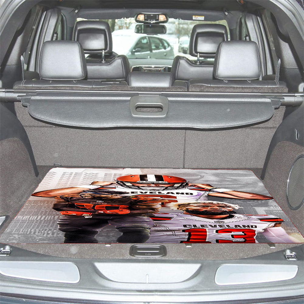 Cleveland Brown Odell Beckham Jr Car Trunk Mat Non Slip