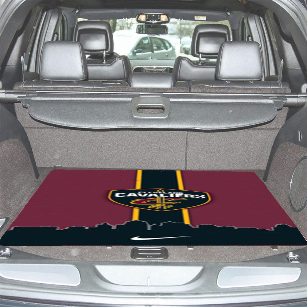 Cleveland Cavaliers Basketball Team Car Trunk Mat Non Slip
