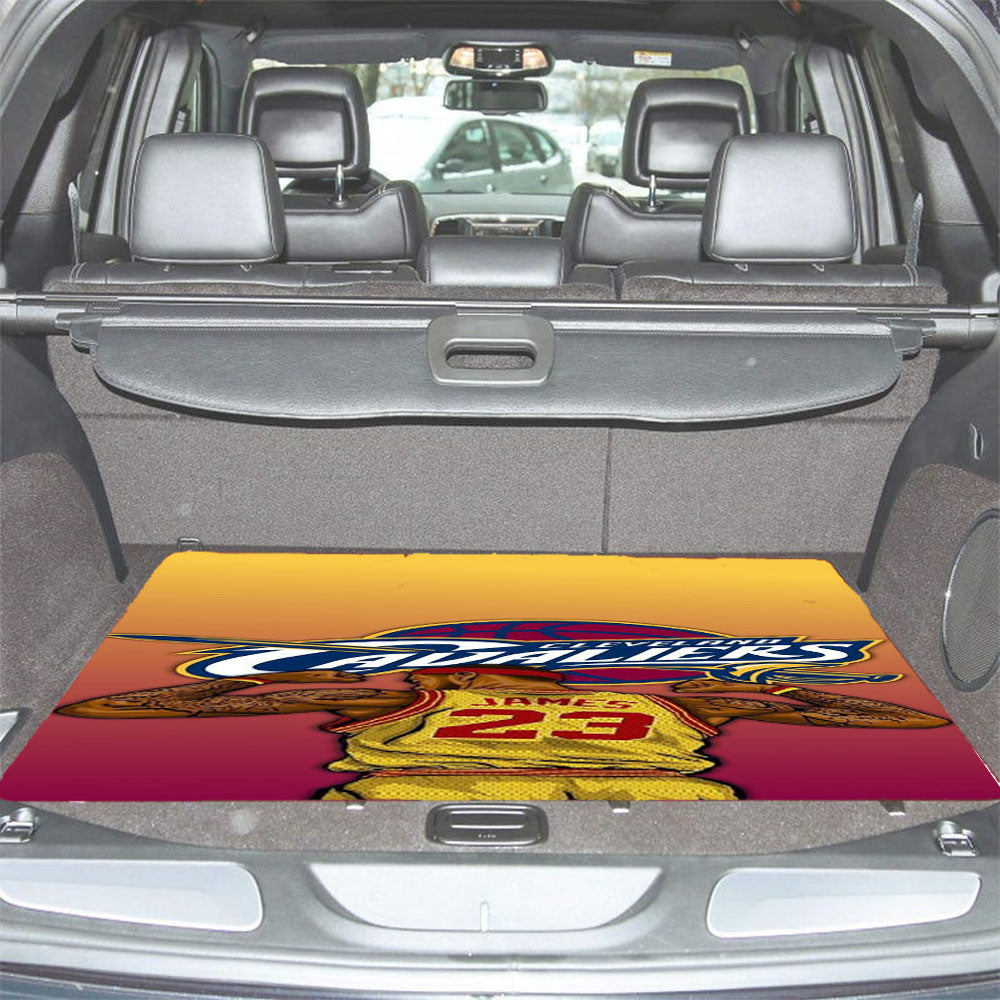 Cleveland Cavaliers James Car Trunk Mat Non Slip